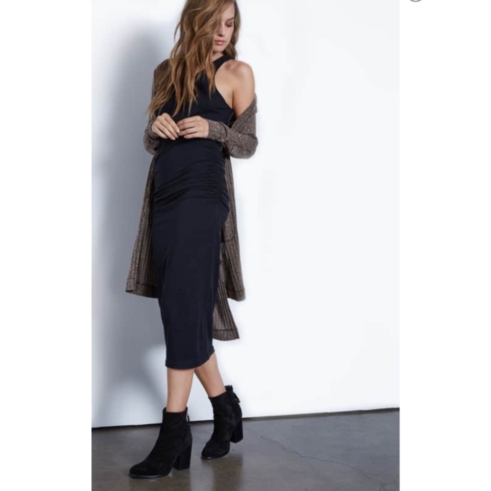 NWT / Michael Stars Black Racerback Dress Size XS